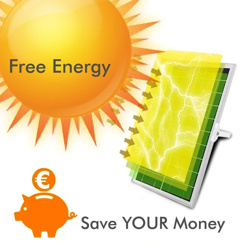 Outdoor Solar LED Wall Light with PIR Motion Sensor 4500K - Landscape Pathway Lighting - Solar Lighting