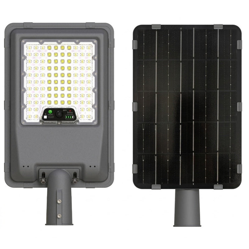 Solar LED Street Light 4800Lm with PIR Sensor & Remote Control 6500K IP65