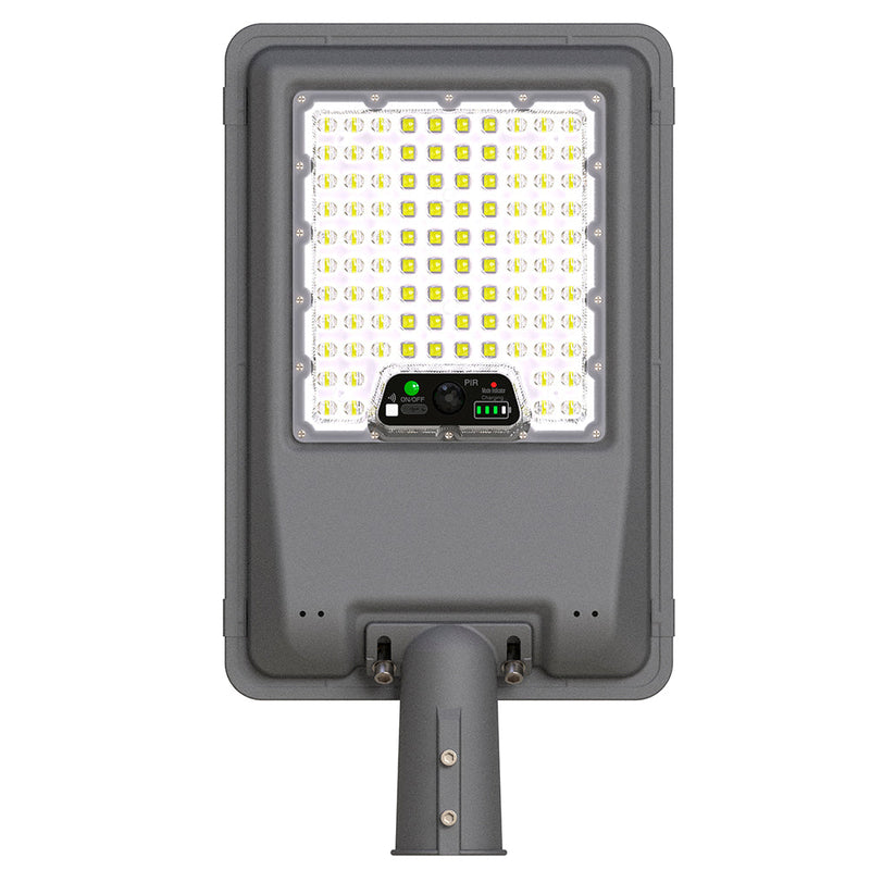 Solar AURAMAX LED Street Light 4800Lm with PIR Sensor & Remote Control 6500K