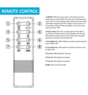 300W Solar LED Streetlight for Villa with LUMILEDS Chip 5700K - STANDARD 20-30 working days - LED Streetlight