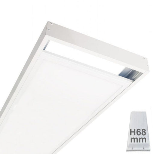 Surface Mounted LED Panel Frame 120x30x6.8cm - LED Accessories