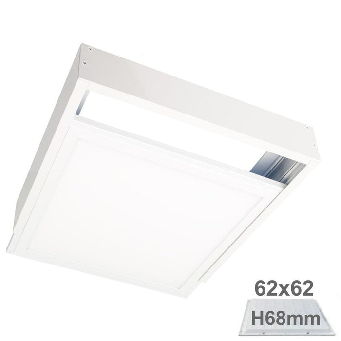 Surface kit for square LED Panel 620x620mm - LED Accessories - Ledex Lighting UK