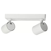 Surface Mounted Adjustable LED Spotlight in White for 2 Phase GU10 - Flood & Spot Lights - Downlights