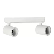 Surface Mounted Adjustable LED Spotlight in White for 2 Phase GU10 - Flood & Spot Lights - Downlights