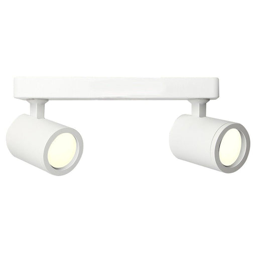 Surface Mounted Adjustable LED Spotlight in White for 2 Phase GU10 - Flood & Spot Lights - Downlights