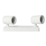 Surface Mounted Adjustable LED Spotlight in White for 2 Phase GU10 - Flood & Spot Lights - Downlights