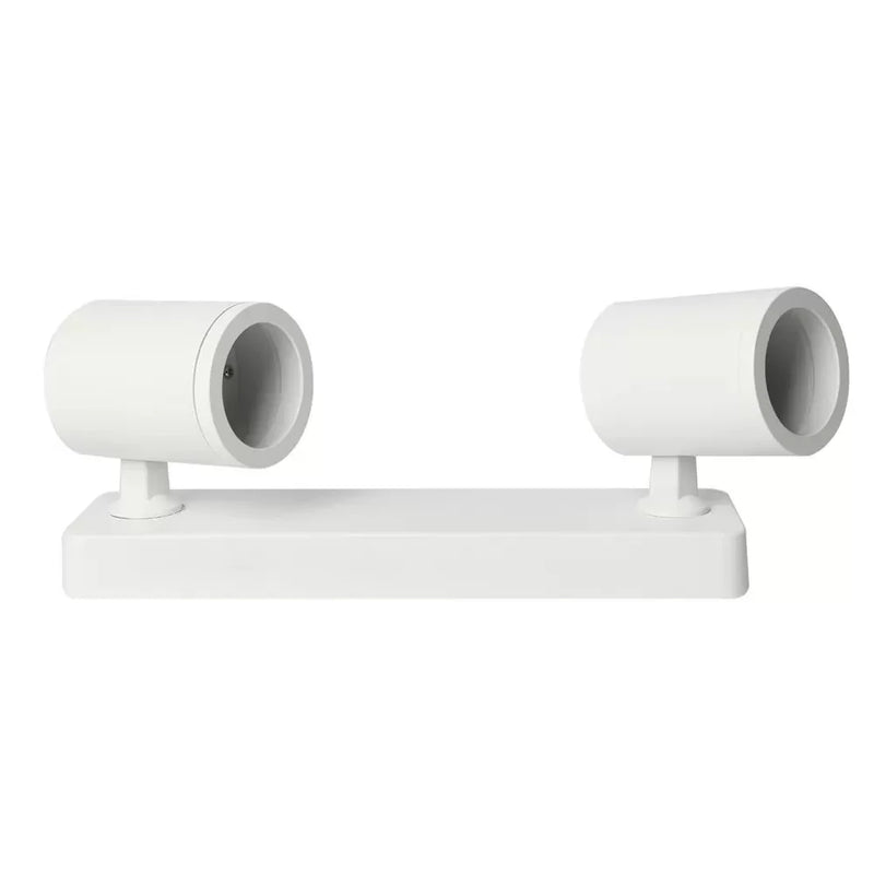 Surface Mounted Adjustable LED Spotlight in White for 2 Phase GU10 - Flood & Spot Lights - Downlights