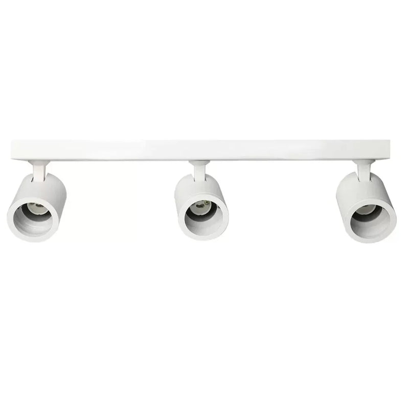 Surface Mounted Adjustable LED Spotlight in White for 3 Phase GU10 - Flood & Spot Lights - Downlights