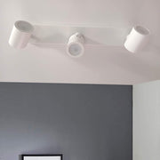 Surface Mounted Adjustable LED Spotlight in White for 3 Phase GU10 - Flood & Spot Lights - Downlights