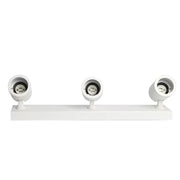 Surface Mounted Adjustable LED Spotlight in White for 3 Phase GU10 - Flood & Spot Lights - Downlights