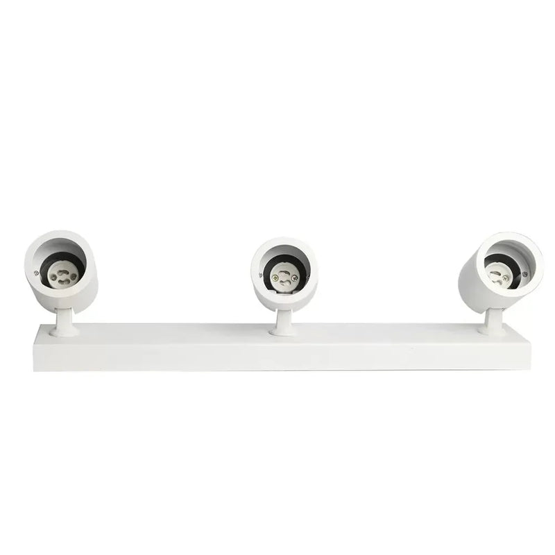 Surface Mounted Adjustable LED Spotlight in White for 3 Phase GU10 - Flood & Spot Lights - Downlights
