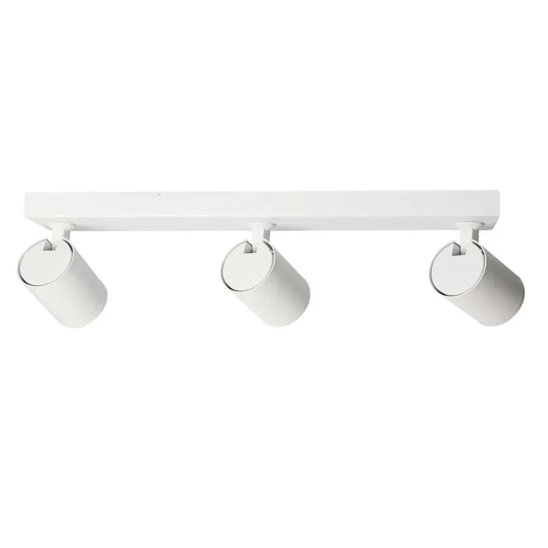 Surface Mounted Adjustable LED Spotlight in White for 3 Phase GU10 - Flood & Spot Lights - Downlights