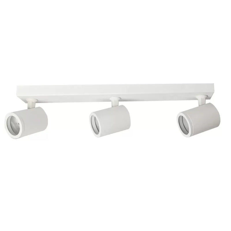 Surface Mounted Adjustable LED Spotlight in White for 3 Phase GU10 - Flood & Spot Lights - Downlights