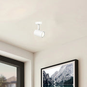 Surface Mounted Adjustable LED Spotlight in White for Single Phase GU10 - Flood & Spot Lights - Downlights