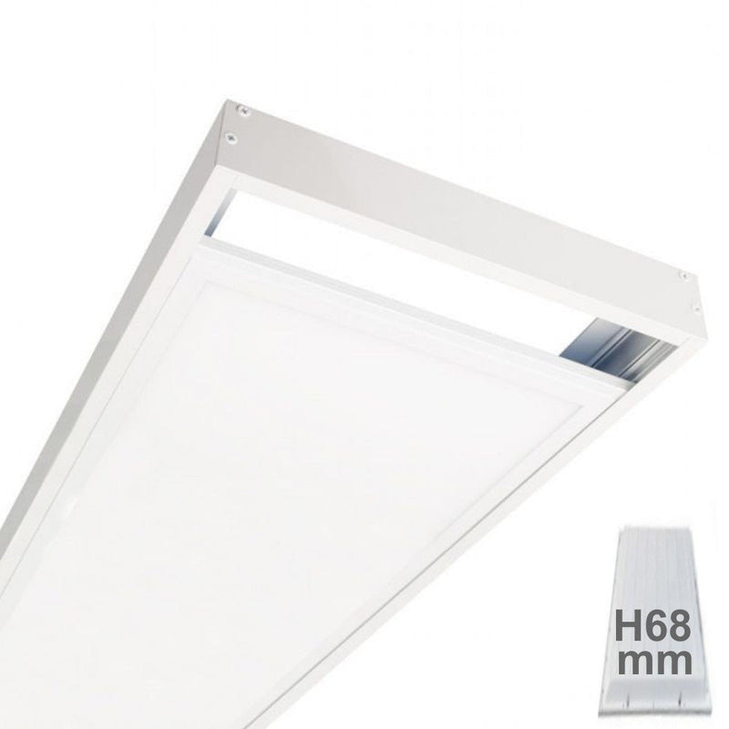 Surface Mounted LED Panel Frame 120x30x6.8cm - Ceiling Light Fixtures - Accessories