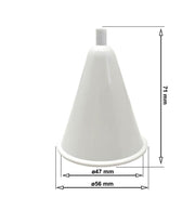 Suspension kit for 3-Phase Track in White - Track Lighting Accessories - Accessories