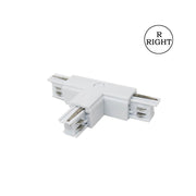 T-shaped 3 Circuit Track Light Connector in White - Track Lighting Accessories - Accessories