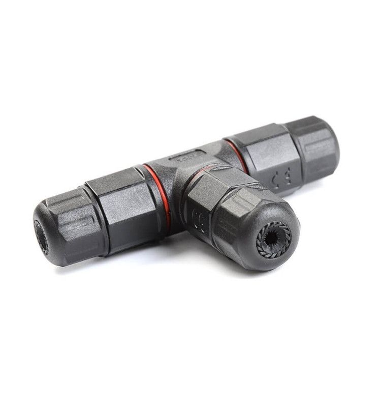 T Waterproof Cable Connector - IP68 for professional installations - Electronics Component Connectors - Accessories