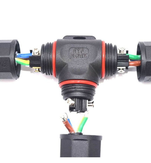 T Waterproof Cable Connector - IP68 for professional installations - Electronics Component Connectors - Accessories
