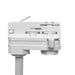 Three-phase track spotlight for LED GU10 bulb WHITE - LED Spotlight - Ledex Lighting UK