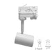 Three-phase track spotlight for LED GU10 bulb WHITE - LED Spotlight - Ledex Lighting UK