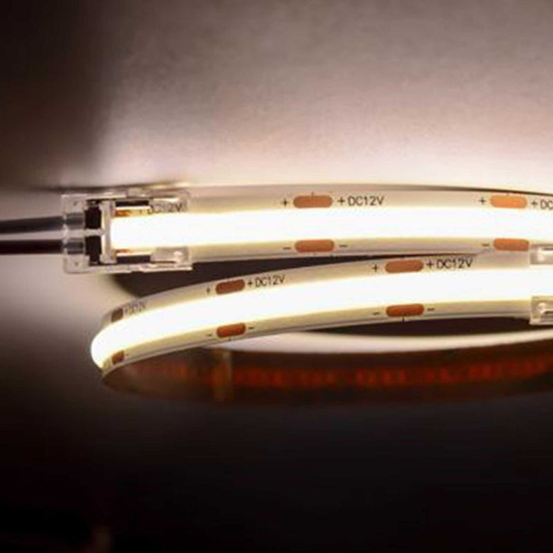 Transparent Connector for COB and SMD LED Strip 1m x 10mm - Lighting Accessories - Accessories