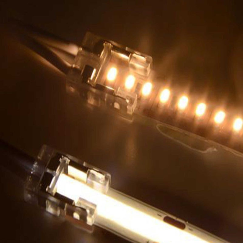 Transparent Connector for COB and SMD LED Strip 1m x 10mm - Lighting Accessories - Accessories