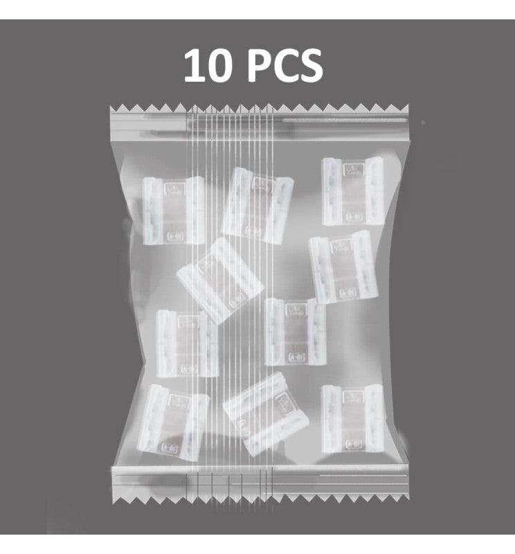 Transparent Union Connector for COB + SMD LED Strips 8mm - 10mm IP20 - Electronics Component Connectors - Accessories