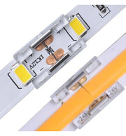 Transparent Union Connector for COB + SMD LED Strips 8mm - 10mm IP20 - Electronics Component Connectors - Accessories