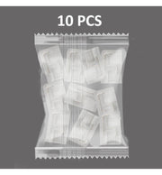 Transparent Union L Connector for COB + SMD LED Strips 8mm - 10mm IP20 - Electronics Component Connectors - Accessories