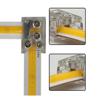 Transparent Union L&T Connector for LED Strips 10mm IP20 - Lighting Accessories - Accessories