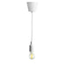 TURIN Pendant Housing for E27 bulb White - LED Accessories - Ledex Lighting UK