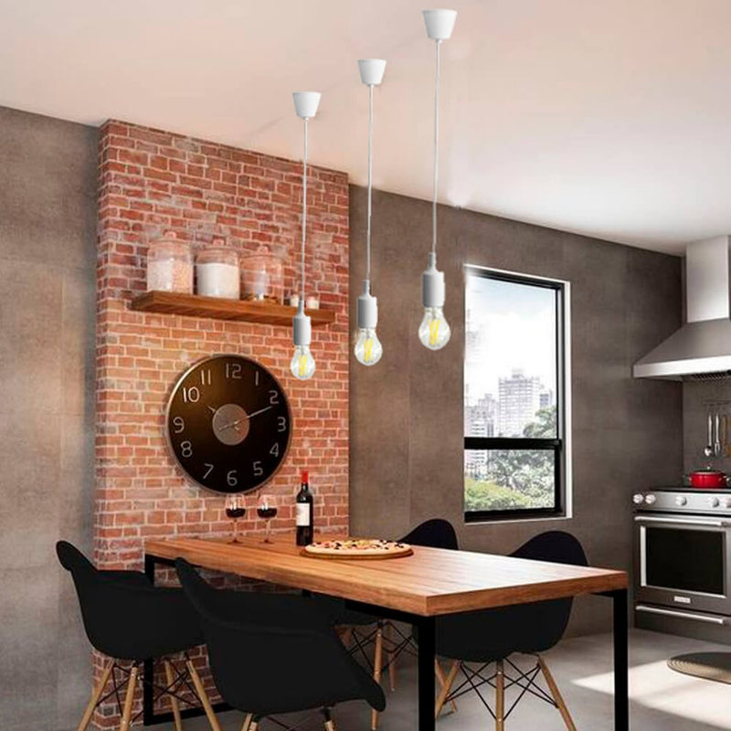 TURIN Pendant Lamp in White for E27 Bulb - Lighting Accessories - Accessories