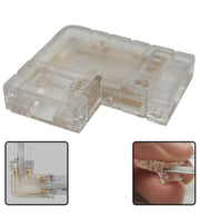 Union Connector L for COB LED Strips RGB 10mm IP20 - LED Strip Connector