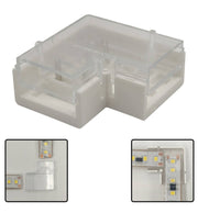 Union L Connector for COB - SMD LED Strips 10mm IP65 - Electronics Component Connectors - Accessories