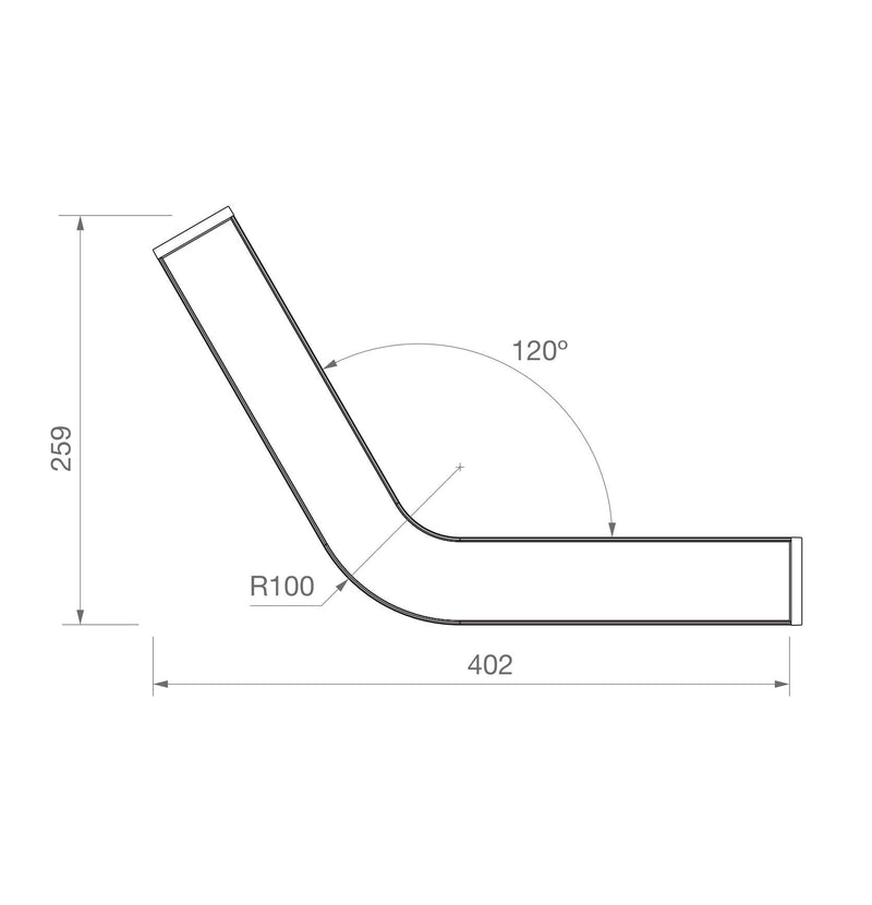 VERSA WHITE Angle LED module 3CCT