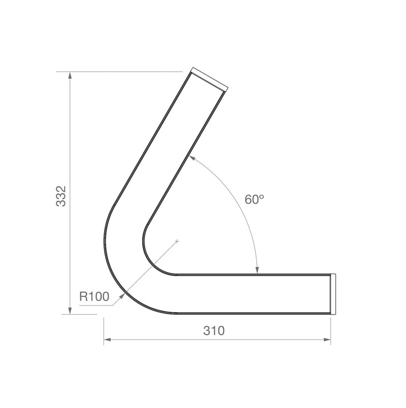 VERSA BLACK Angle LED module 3CCT