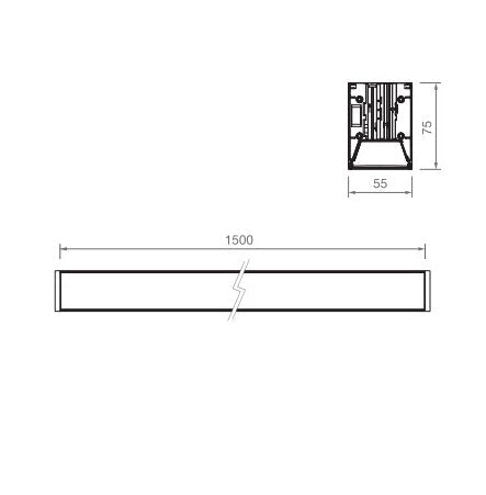VERSA WHITE Linear LED module 3CCT