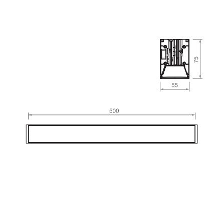 VERSA WHITE Linear LED module 3CCT