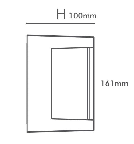 15W LED Wall Light MALMO - CCT Selectable Colour Temperature - IP65