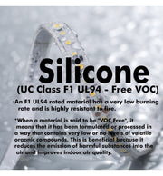 Dimmable OULU LED Wall Light in Black 0.44m 0.94m 1.44m 1.94m - LED Wall light