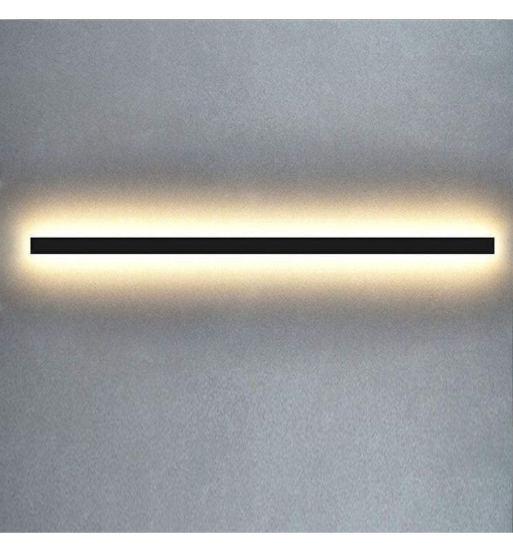 Dimmable OULU LED Wall Light in Black 0.44m 0.94m 1.44m 1.94m - LED Wall light