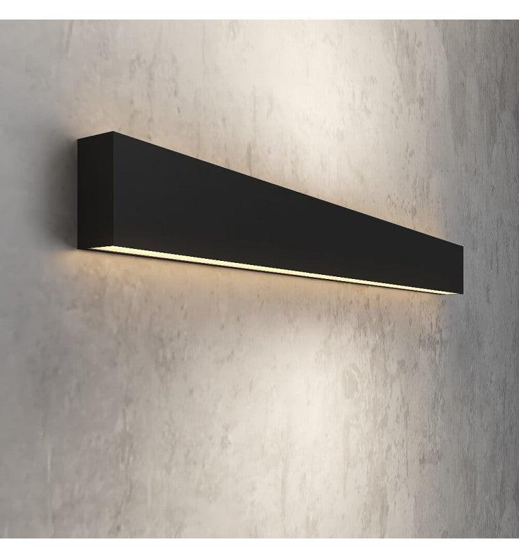 Dimmable OULU LED Wall Light in Black 0.44m 0.94m 1.44m 1.94m - 2700K / 0.44m / STANDARD 10-20 working days - LED Wall