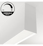 Dimmable OULU LED Wall Light in White 0.44m 0.94m 1.44m 1.94m - LED Wall light