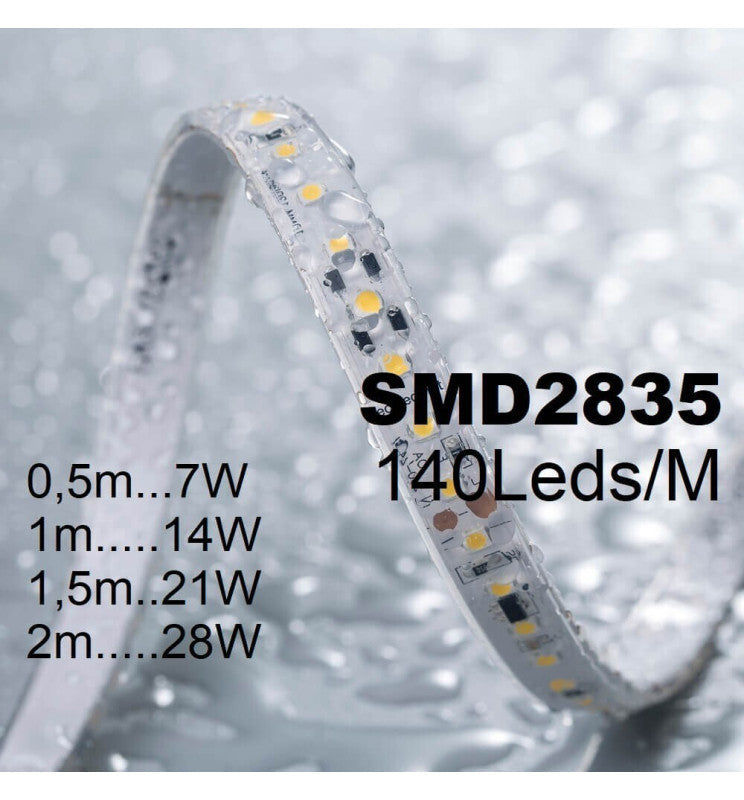 Dimmable OULU LED Wall Light in White 0.44m 0.94m 1.44m 1.94m - LED Wall light