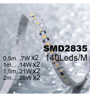 Dimmable Linear NEW WASHINGTON LED Wall Light Black 0.44m 0.94m 1.44m 1.94m - LED Wall light