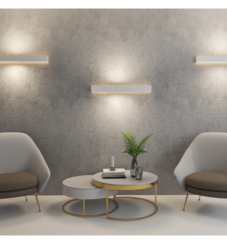 Dimmable Linear NEW WASHINGTON LED Wall Light White 0.44m 0.94m 1.44m 1.94m - LED Wall light