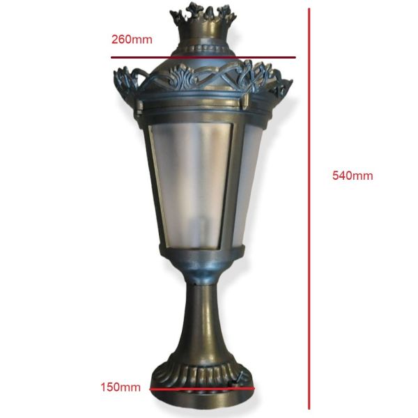 Outdoor Antique QUEEN Wall Light for E27 Bulbs - LED Wall lighting