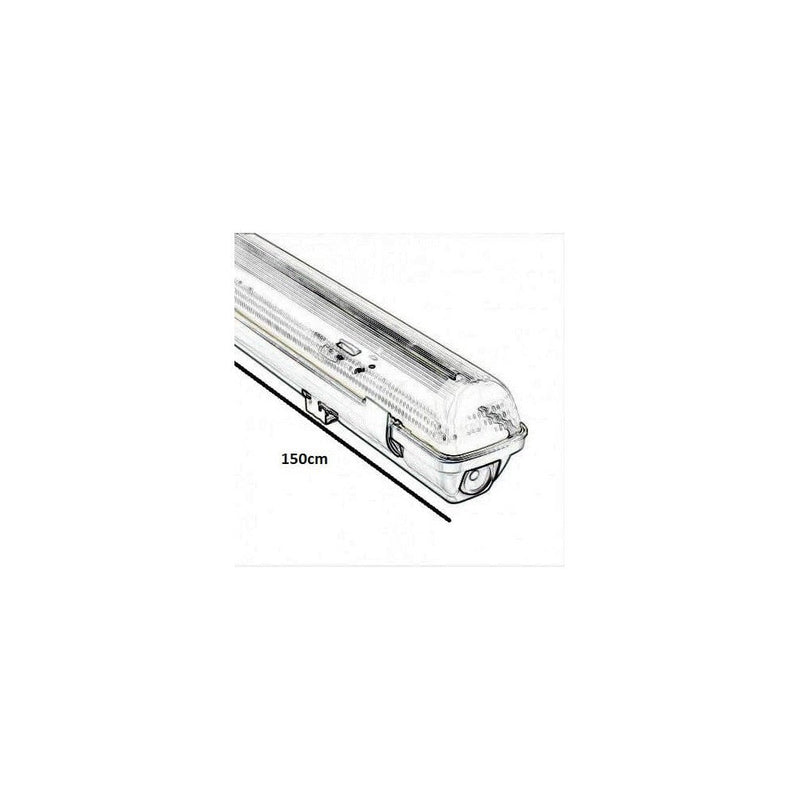 Waterproof LED Tube Housing 150cm - Lighting Accessories - Battens