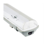 Waterproof LED Tube Light Fitting for 2 LED Tubes 60cm - Ceiling Light Fixtures - Battens